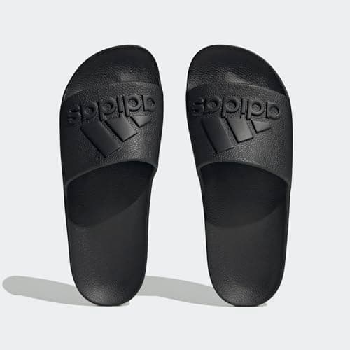 adidas Mixte Adilette Aqua Slides, Core Black/Core Black, 42 EU