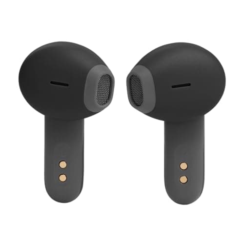 JBL Wave Flex, Écouteurs Intra-Auriculaires Sans Fil, Resistance à l'Eau IP54 et IPX2, Technologie TalkThru et AmbientAware, Autonomie de 32 heures, en Noir