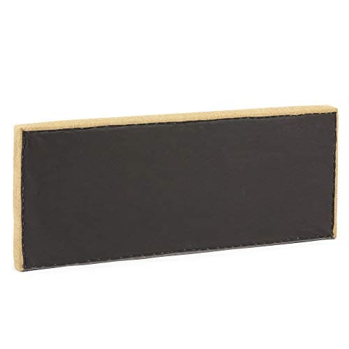marcKonfort Tête de lit tapissée Miconos 160x60cm Couleur Moutarde, Rembourrée de Mousse, brodé Effet capitonné, 8cm d'épaisseur, Système de Fixation Inclus.