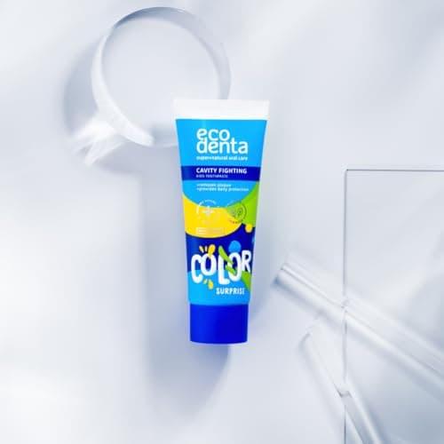 Ecodenta Dentifrice Enfants pour Combattre les Caries Dentifrice 75ml Au Fluor Xylitol