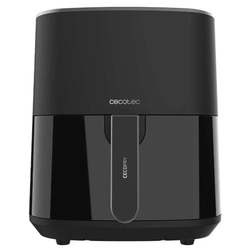 Cecotec Friteuse Sans Huile Cecofry Fantastik 5500. AirFryer de 5,5 L,1500W, PerfectCook, 9 Modes de Cuisson, Tactile, Réglable 80-200oC, Cuisson 60 min, Protection contre la Surchauffe.