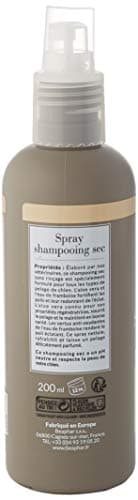 BEAPHAR – Spray Shampoing Sec Ultra-Doux pour Chien – Extraits naturels d'Aloe Vera et de l'eau de Framboise – Fortifie et redonne de l'éclat au Poil – Prêt à l'emploi, sans rinçage – 200 ML