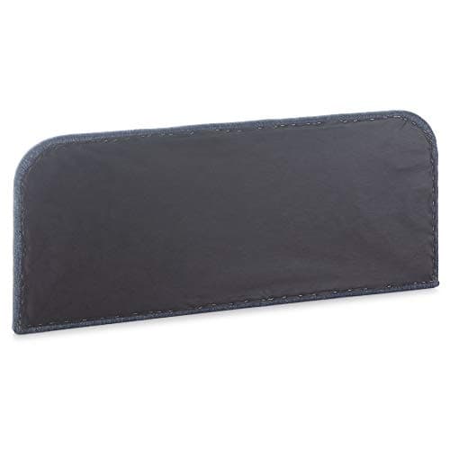marcKonfort Tête de lit tapissée Saona 140x60 Couleur Bleu, Rembourré avec de la Mousse, pour lit 135cm Boutons en capitonné, 8cm d'épaisseur, système de Fixation Inclus.