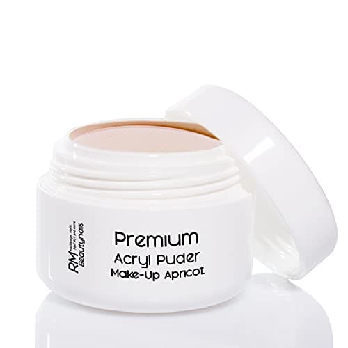 RM Beautynails Poudre acrylique camouflage pour ongles "Abricot" Qualité professionnelle