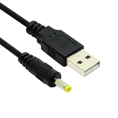 xiwai 2pcs/lot USB 2.0 Male Type-A to 5V DC 4.0x1.7mm DC Power Round Plug Cable 150cm 24AWG