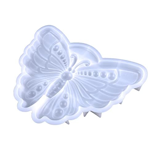 URFEDA Moule en Résine Silicone 3D Papillon Suspension Murale Moule en Résine Époxy Moule en Résine d'animaux Marins Moules à Bougie Silicone pour Bricolage Souvenirs Artisanat Cadeau