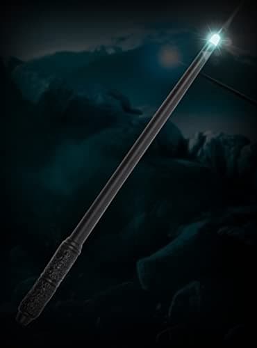 Funidelia | Baguette Severus Rogue Lumineuse 100% Officielle pour Femme et Homme Films et Cinéma, Magiciens, Gryffondor, Poudlard - Couleur: Marron, Accessoire pour déguisement