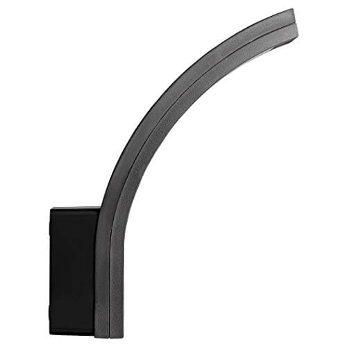 SEBSON LED Luminaire Exterieur Mural - Eclairage Exterieur Anthracite 15W 1100lm 5800K - IP65 Applique Murale - 250x176x65mm
