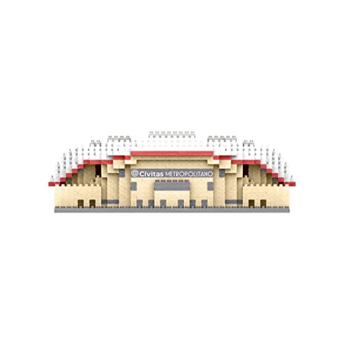 FOCO Offiziell lizenziertes Mini-BRXLZ-Stadion-Spielzeugmodell (Atletico Madrid FC)