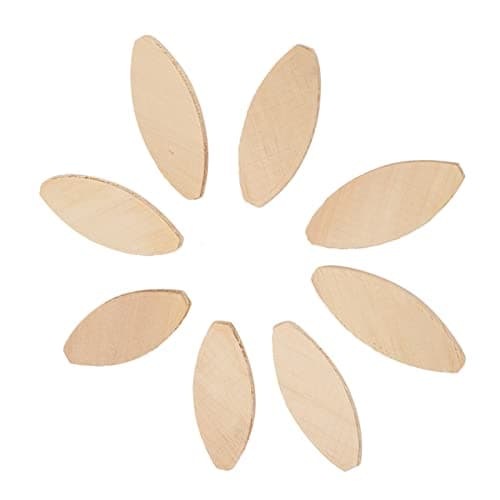 100pcs bois de jonction de biscuits en bois outil d'amarrage menuisier hêtre cheville pièces de liège(20#)