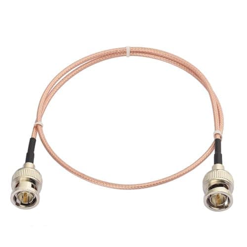 Superbat Câble SDI Vidéo 50cm Câble BNC Mâle à Mâle RG179 75 Ohms, pour Équipement Vidéo Caméra BMCC, Supporte Câble Vidéo HD-SDI 3G-SDI 4K 8K SDI (Droit, 1 Pièce).