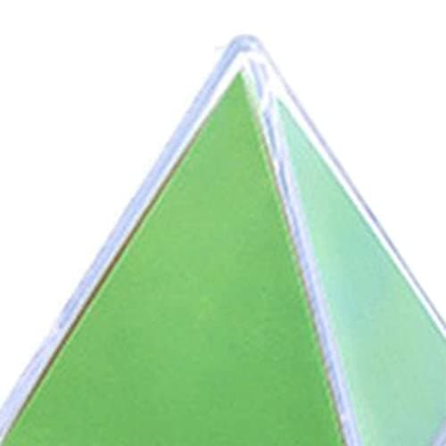 MagiDeal 8Pcs Blocs de Formes Géométriques Transparente, Jouet Forme Mathématiques des Montessori Kit Pédagogique pour Enfant, Tout-Petits