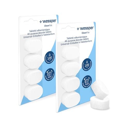 Wessper Kit d'entretien pour machine à café Siemens EQ series TZ70003 TZ80004, BRITA Intenza