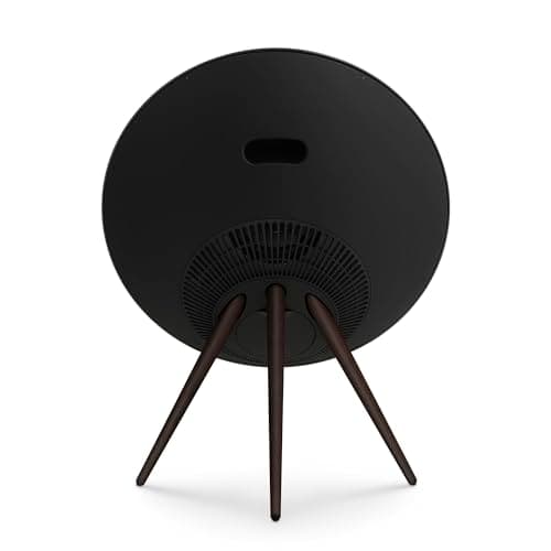 Bang & Olufsen Beosound A9 (5ème Génération) - Enceinte Design Emblématique de Luxe Puissante Bluetooth et WiFi Connectée avec Pieds en Bois - Black Anthracite