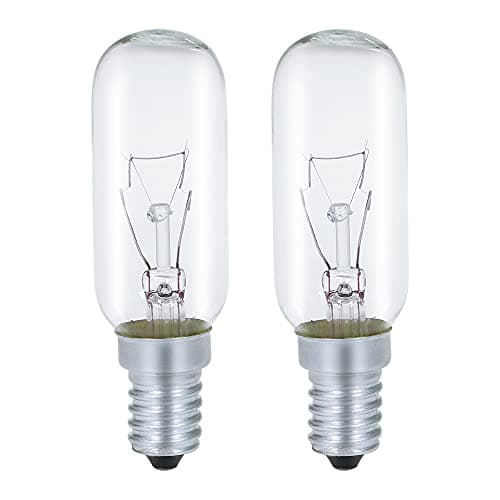 GMY Ampoule Pour Hotte Aspirante E14 Incandescent, 40W 230V 2700K Blanc Chaud Dimmable Pack de 2