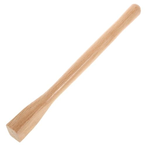 FUNOMOCYA Houe Manche en Bois Pelle Poignées Marteau Poignée Houe Poignées Charpentier Outil Fourniture De Jardin Accessoires De Jardin Poignée De Houe en Bois Remplacement Poignées en Bois