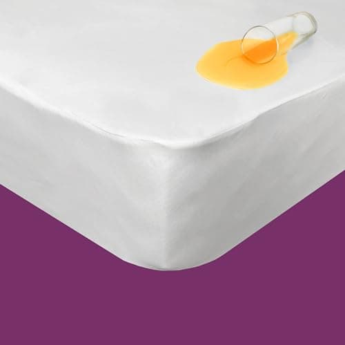 Clair de Nuit - Protège Matelas imperméable 140x190 cm | Alèse Bouclette 100% Microfibre Fraîcheur | Membrane Respirante et Silencieuse