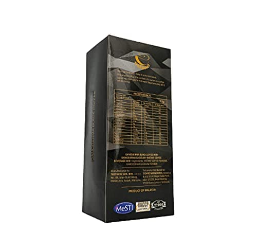 eGano - Set de 2 boîtes Ganoderma Premium Black Coffee (3,5g x 30 sachets / boîte)
