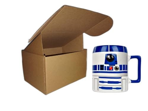GIFTDECOR Tasse en céramique Star Wars R2D2 - 10 cm de hauteur - 350 ml