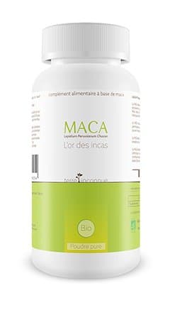 Maca bio du Pérou - Terre Inconnue® - pot de 210g - pure Lepidium Peruvianum Chacon