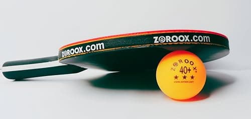 ZOROOX High-Performance 3 étoiles Table Balls Pack de | 9, 18, 36 ou 72 | Orange ou Blanc | 40+ balles de ping-Pong de classement de compétition ABS (Pack de 9 balles, Orange)