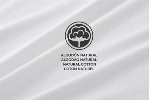 Degrees home - Relax - Housse de Matelas 80x190/200 cm - Protège Matelas 80x190/200 cm - Imperméable - Respirant - Ajustable et Anti-acariens - Lit 80x190/200 cm - 100% Coton