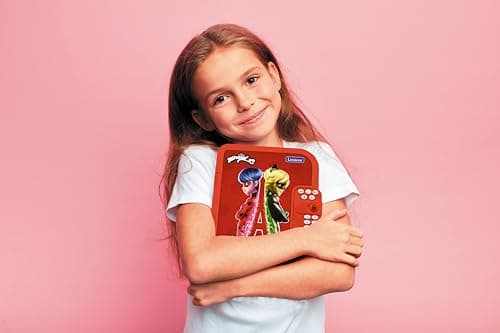 Lexibook Journal Intime électronique Miraculous avec Stylo et carnet Inclus, interactif, Mot de Passe, Fonctions Amusantes, Effets sonores, Rouge, SD50MI