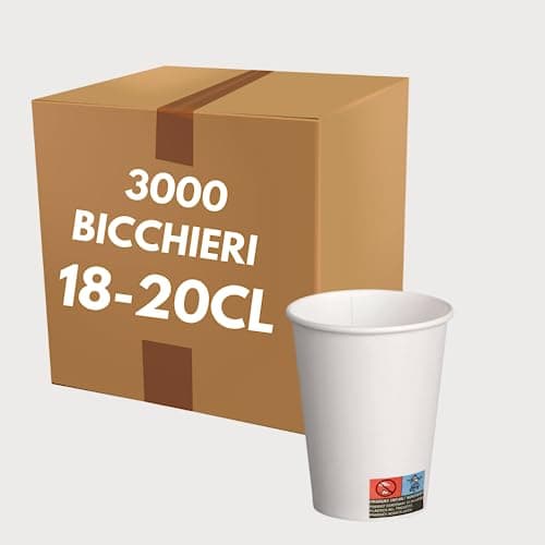COVR 3000 Gobelets carton blanc (18-20cl - 7oz / 3000 unités)