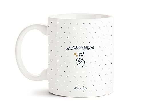 Manahia Mug Cadeau Collègue De Travail - Bonne chance pour trouver de meilleurs collègues que nous - Avec Boite Kraft - Imprimé en France - 330 mL Céramique - Tasse travail - Départ Collègue