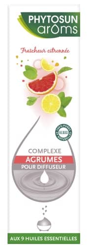 PHYTOSUN AROMS - Complexe Agrumes - Huiles pour Diffuseur - Huiles Essentielles pour Diffusion - 30 ml