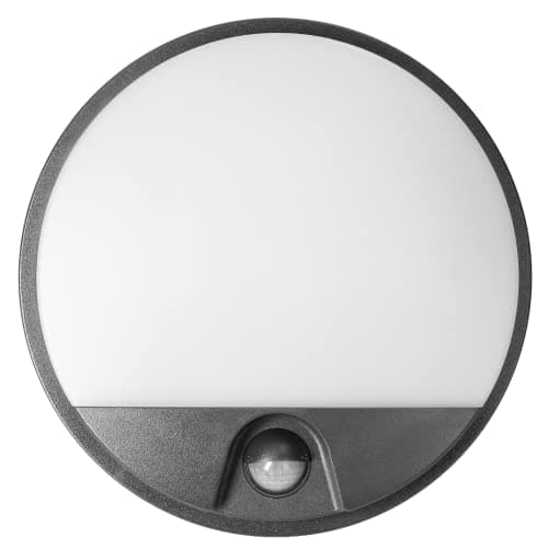 Adviti Agat Modern Applique Murale Exterieur Detecteur de Mouvement 4000K Lampe Detecteur de Mouvement Exterieur 1100 lm Eclairage Exterieur avec Detecteur IP54