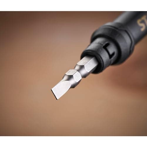 Stanley Tournevis de Poche 4 en 1 Phillips Noir