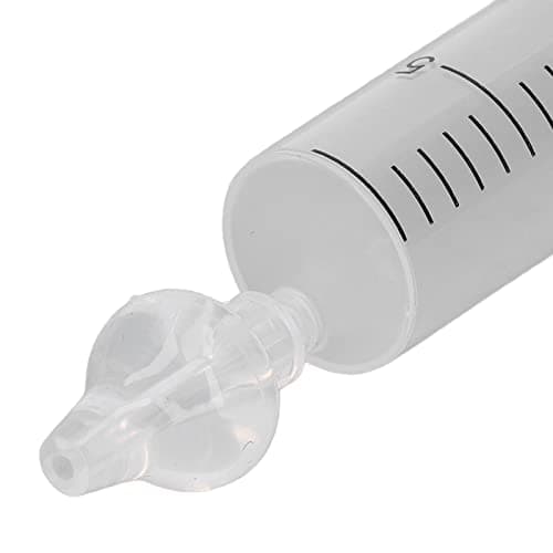 Lot de 4 pulvérisateurs de nez pour bébé - Réutilisable - 20 ml - Avec embout d'aspiration en silicone - Nettoyant nasal
