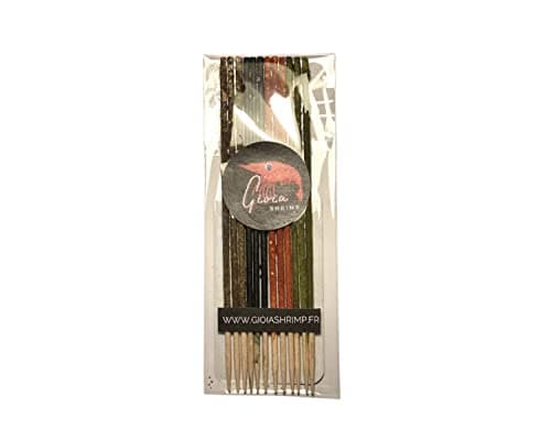 Lot de 12 Lollies Mixtes Original pour crevettes d'aquarium/Alimentation pour crevette d'aquarium
