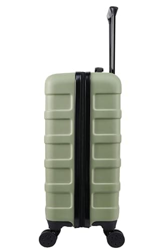 Cabin Max Valise à Main 55x35x25 cm, légère, Coque Rigide, Bagage à Main, avec 4 Roues, Serrure à 3 Chiffres (Bodo Grun, Air France, KLM), Bodo Grun, 55 x 35 x 25cm ...