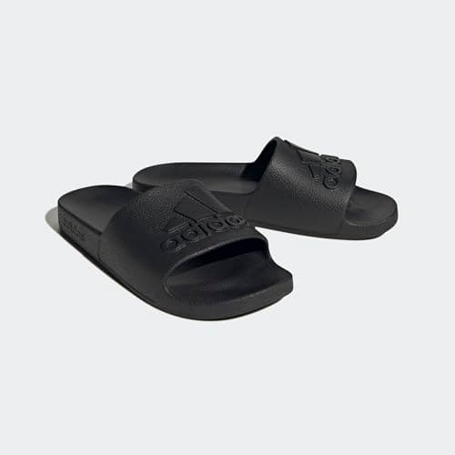 adidas Mixte Adilette Aqua Slides, Core Black/Core Black, 42 EU