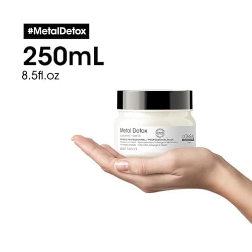 L'OREAL PROFESSIONNEL - Masque Metal Detox - Cheveux Secs & Abîmés - 250 ml
