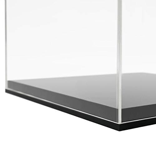 HMF 46806 Vitrine en Acrylique pour Voitures Miniatures, Figurines | 32 x 28 x 20 cm | Transparent