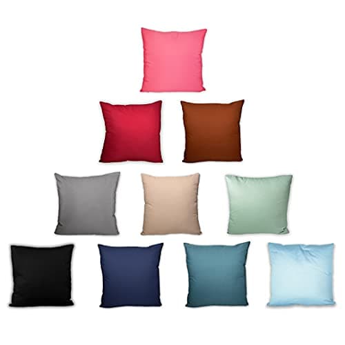 LOOXIS Coussin Photo personnalisé, à Personnaliser, à Faire Imprimer, Texte et Image de Votre Choix - Idée Cadeau pour Femmes et Hommes - Remplissage Inclus, 40 x 40 cm, Aspect Lin, Noir