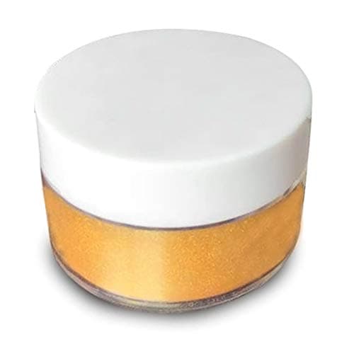 KERDEJAR Glitter Powder, 5g Comestible Flash Glitter Poudre d'argent Doré pour La Décoration De Gâteau Alimentaire Biscuit Fourniture De Cuisson d'or
