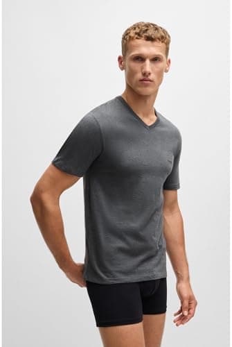 BOSS Tshirtvn 3P Classic T-Shirt, Open Blue497, L Homme