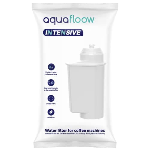 Aquafloow Cartouche Filtrante pour la Machine à Café Compatible avec EQ Série Brita Intenza, TZ70003, Bosch 12008246 4678731016723 575491 Neff, 4 Pack