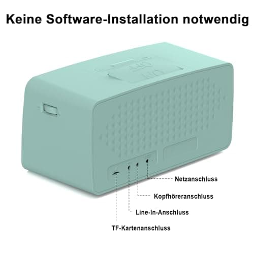 (Nouveau) iGuerburn 32GB Lecteur de Musique Mp3 pour Personnes âgées, Boîte à Musique Simple Mp3 pour Les Personnes Atteintes de Démence ou Alzheimer - 25 cm x 11 cm x 12 cm
