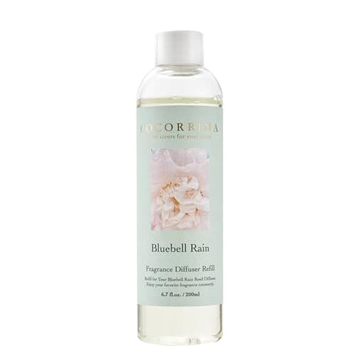 Cocorrína Diffuser Refill - Pluie de clochettes 200ml Huile parfumée pour diffuseur à Roseau Parfum d'ambiance pour Chambre à Coucher, Salle de Bain, Bureau, Maison déco