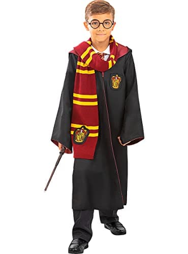 Funidelia | Écharpe Harry Potter Gryffondor 100% OFFICIELLE pour femme et homme Poudlard, Magiciens, Films et Cinéma, Hogwarts, accessoire pour déguisement - Déguisements amusants pour vos soirées.