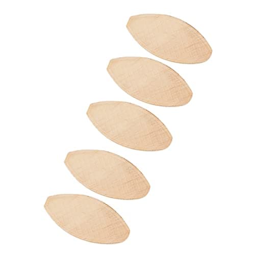 100pcs bois de jonction de biscuits en bois outil d'amarrage menuisier hêtre cheville pièces de liège(20#)