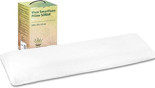 Traversin à Mémoire de Forme SOÑAR | Oreiller Cervical Ergonomique et Orthopédique | Mousse Viscoélastique | Hypoallergénique | Taie avec Aloe Vera | Parfait pour Taies de Traversin de 140 x 40