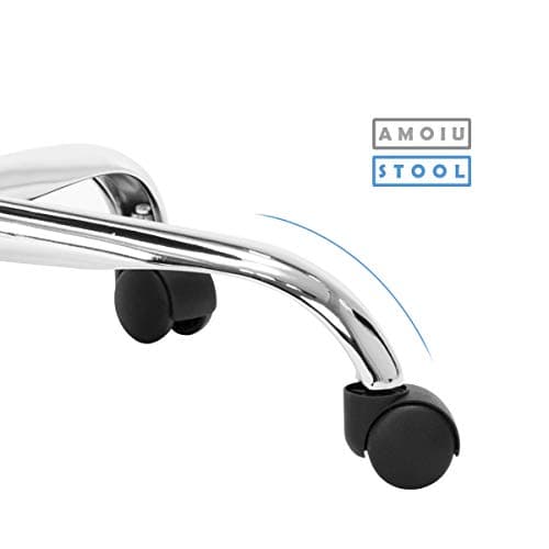 AMOIU Tabouret Reglable Ergonomique Tabouret de Bureau à roulettes Tabouret Assis Debout Hauteur réglable