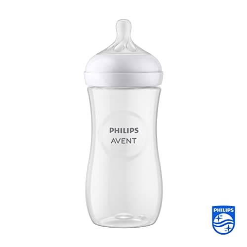 Philips Avent Biberon à Réponse Naturelle de 330 ml, sans BPA pour les bébés de 3 mois et + (modèle SCY906/01)