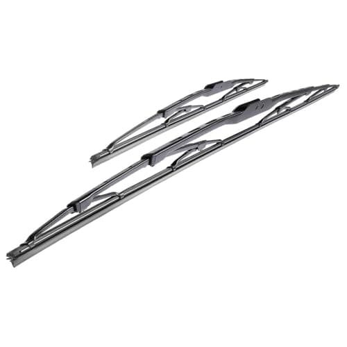 Mossa Balais d'essuie-glace de pare-brise adaptés pour Fiat Panda (10.2003-12.2012) - essuie-glace pour lunette avant - kit essuie glaces 3